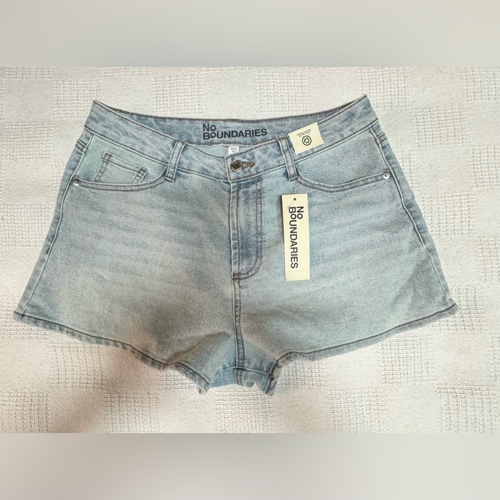 No Boundaries Denim Blue Women's Jean Shorts